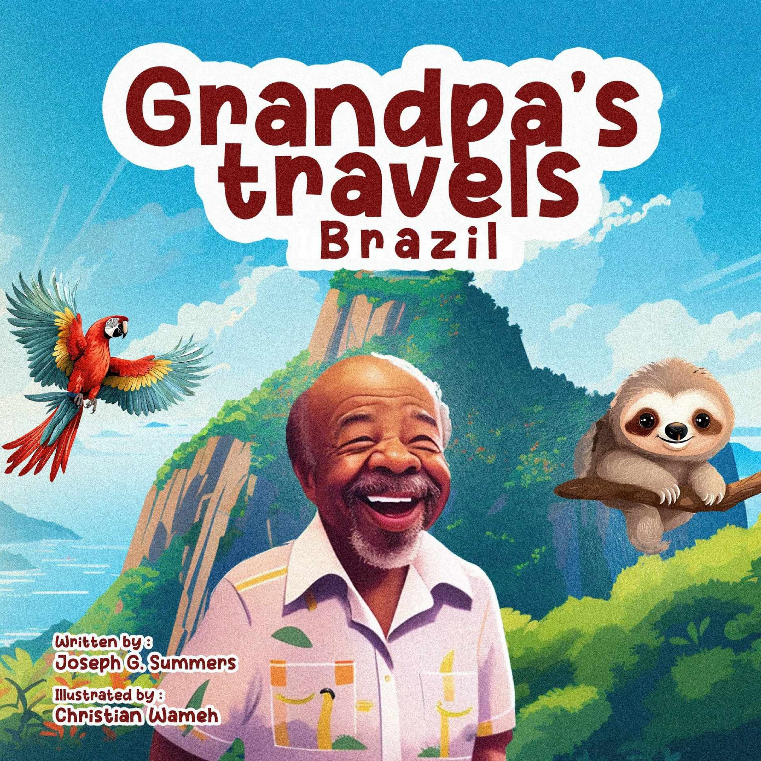 Grandpa Travels — Brazil book cover